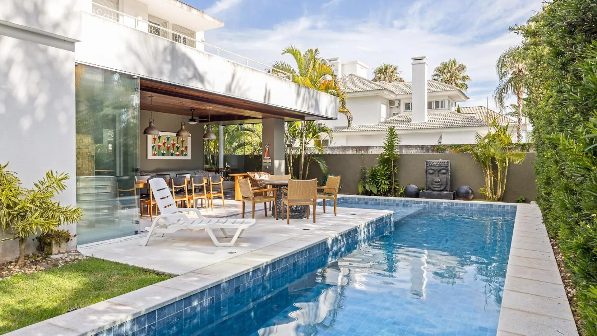 Casa 4 Suites Jurere Internacional - Faxineira E Cozinheira Incluidos Todos Os Dias Florianópolis